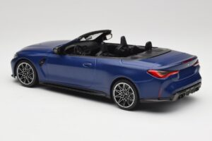 BMW M4 G82 カブリオレ Frozen Portimao Blue Minichamps 1:18 155021030 メタル - 画像 5/6