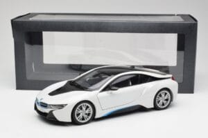 BMW i8 クリスタルホワイト Paragon 1:18 80432336841 メタル - 画像 8/8