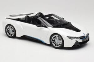 BMW i8 Roadster I15 ホワイトメタリック Minichamps 1:18 155027031 メタル - 画像 4/6