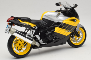 BMW K1200S イエロー ブラック Minichamps 1:10 80430309224 メタル - 画像 3/8