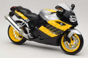 BMW K1200S イエロー ブラック Minichamps 1:10 80430309224 メタル - 画像 6/8