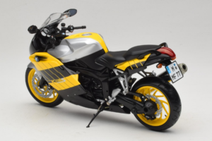 BMW K1200S イエロー ブラック Minichamps 1:10 80430309224 メタル - 画像 7/8