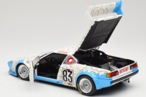BMW M1 #83 D. Quester / D. Pironi / M. Mignot 24 Hours of Le Mans 1980 Minichamps 1:18 80430137893 メタル - 画像 5/8