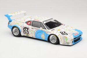 BMW M1 #83 D. Quester / D. Pironi / M. Mignot 24 Hours of Le Mans 1980 Minichamps 1:18 80430137893 メタル - 画像 6/8