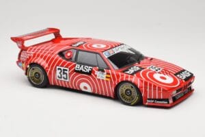 BMW M1 BASF GS Sport #35 H-J. Stuck / H. Heyer 6 Hours of Silverstone 1981 Minichamps 1:18 155812935 メタル - 画像 4/6