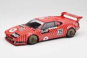 BMW M1 BASF GS Sport #35 H-J. Stuck / H. Heyer 6 Hours of Silverstone 1981 Minichamps 1:18 155812935 メタル