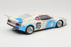 BMW M1 Carte de France #83 D. Pironi / D. Quester 24 Hours of Le Mans 1980 Minichamps 1:18 180802983 メタル - 画像 3/8