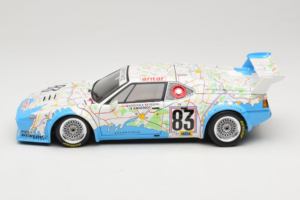 BMW M1 Carte de France #83 D. Pironi / D. Quester 24 Hours of Le Mans 1980 Minichamps 1:18 180802983 メタル - 画像 4/8
