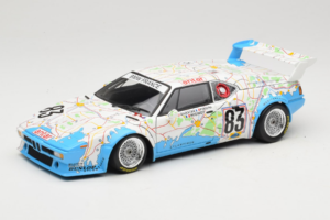 BMW M1 Carte de France #83 D. Pironi / D. Quester 24 Hours of Le Mans 1980 Minichamps 1:18 180802983 メタル
