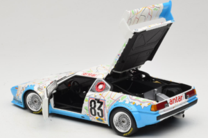 BMW M1 Carte de France #83 D. Pironi / D. Quester 24 Hours of Le Mans 1980 Minichamps 1:18 180802983 メタル - 画像 5/8