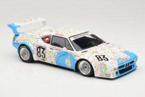 BMW M1 Carte de France #83 D. Pironi / D. Quester 24 Hours of Le Mans 1980 Minichamps 1:18 180802983 メタル - 画像 6/8