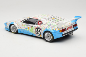 BMW M1 Carte de France #83 D. Pironi / D. Quester 24 Hours of Le Mans 1980 Minichamps 1:18 180802983 メタル - 画像 7/8