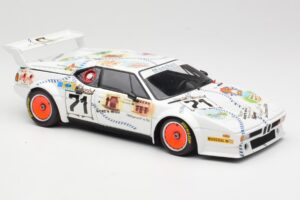 BMW M1 #83 Danner Bayern C. Danner / L. Oberndorfer 24 Hours of Le Mans 1981 Minichamps 1:18 80430306592 メタル - 画像 6/8