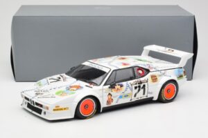 BMW M1 #83 Danner Bayern C. Danner / L. Oberndorfer 24 Hours of Le Mans 1981 Minichamps 1:18 80430306592 メタル - 画像 8/8