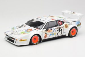 BMW M1 #83 Danner Bayern C. Danner / L. Oberndorfer 24 Hours of Le Mans 1981 Minichamps 1:18 80430306592 メタル