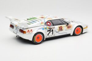 BMW M1 #83 Danner Bayern C. Danner / L. Oberndorfer 24 Hours of Le Mans 1981 Minichamps 1:18 80430306592 メタル - 画像 3/8