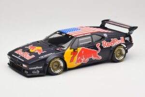 BMW M1 Group B Team Red Bull #7 D. Quester / A. Riccitelli Class Winners HSR Daytona Classic 2017 Minichamps 1:18 155172907 メ