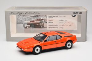 BMW M1 オレンジ Minichamps 1:18 80432411549 メタル - 画像 8/8
