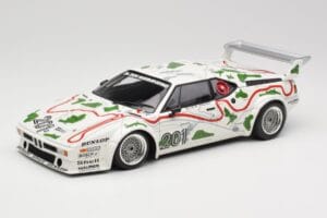 BMW M1 Procar #201 BMW Motorsport H. Stuck / N. Piquet 1000km Nürburgring 1980 Minichamps 1:18 180802901 メタル