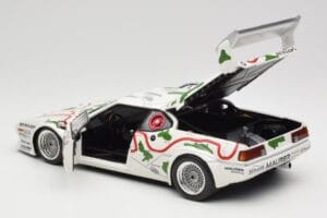 BMW M1 Procar #201 BMW Motorsport H. Stuck / N. Piquet 1000km Nürburgring 1980 Minichamps 1:18 180802901 メタル - 画像 5/8