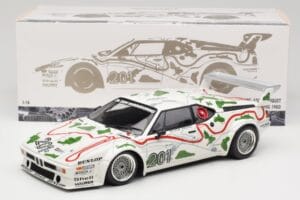 BMW M1 Procar #201 BMW Motorsport H. Stuck / N. Piquet 1000km Nürburgring 1980 Minichamps 1:18 180802901 メタル - 画像 8/8