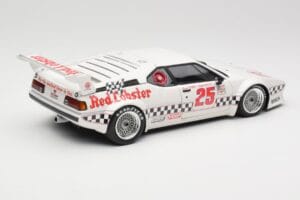 BMW M1 #25 Red Lobster D. Cowart / K. Miller LA Times GP Riverside 1981 Minichamps 1:18 180812925 メタル - 画像 3/8