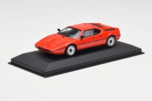 BMW M1 レッド Minichamps 1:43 430025022 メタル - 画像 2/4