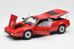 BMW M1 レッド Norev 1:18 183220 メタル - 画像 2/8