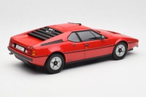 BMW M1 レッド Norev 1:18 183220 メタル - 画像 3/8