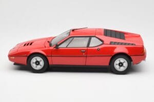 BMW M1 レッド Norev 1:18 183220 メタル - 画像 4/8