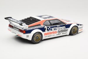 BMW M1 Schnitzer #2 H-J. Stuck Winner Deutsche Automobil Rennsport Trophy Zolder 1982 Minichamps 1:18 155822902 メタル - 画像 2/6