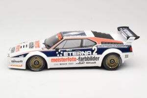 BMW M1 Schnitzer #2 H-J. Stuck Winner Deutsche Automobil Rennsport Trophy Zolder 1982 Minichamps 1:18 155822902 メタル - 画像 3/6