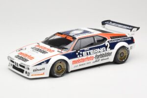 BMW M1 Schnitzer #2 H-J. Stuck Winner Deutsche Automobil Rennsport Trophy Zolder 1982 Minichamps 1:18 155822902 メタル