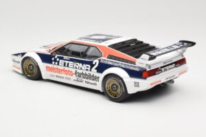 BMW M1 Schnitzer #2 H-J. Stuck Winner Deutsche Automobil Rennsport Trophy Zolder 1982 Minichamps 1:18 155822902 メタル - 画像 5/6
