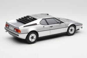 BMW M1 シルバー メタリック Norev 1:18 183226 メタル - 画像 3/8