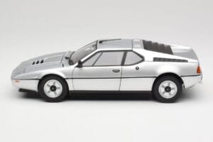 BMW M1 シルバー メタリック Norev 1:18 183226 メタル - 画像 4/8