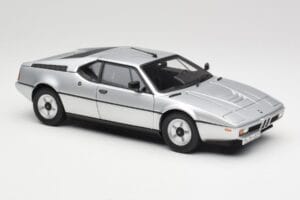 BMW M1 シルバー メタリック Norev 1:18 183226 メタル - 画像 6/8
