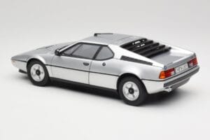 BMW M1 シルバー メタリック Norev 1:18 183226 メタル - 画像 7/8