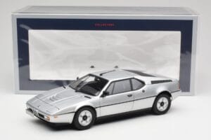 BMW M1 シルバー メタリック Norev 1:18 183226 メタル - 画像 8/8