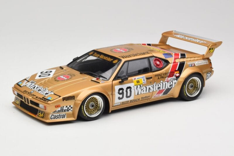 BMW M1 #90 Warsteiner C. Pallavicini / L. von Bayern 24 Hours of Le Mans 1983 Minichamps 1:18 180832990 メタル