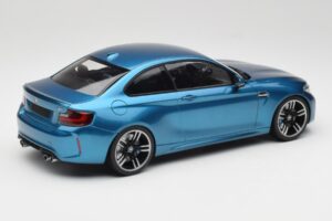 BMW M2 F87 Blue Metallic Minichamps 1:18 155026101 メタル - 画像 2/6