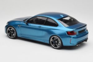 BMW M2 F87 Blue Metallic Minichamps 1:18 155026101 メタル - 画像 5/6