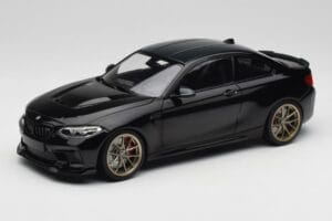 BMW M2 CS F87 ブラックメタリック ゴールドホイール Minichamps 1:18 155021021 メタル