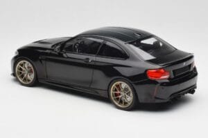 BMW M2 CS F87 ブラックメタリック ゴールドホイール Minichamps 1:18 155021021 メタル - 画像 5/6