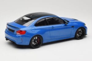 BMW M2 CS F87 ブルーメタリック ブラックホイール Minichamps 1:18 155021022 メタル - 画像 2/6