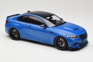 BMW M2 CS F87 ブルーメタリック ブラックホイール Minichamps 1:18 155021022 メタル - 画像 3/6