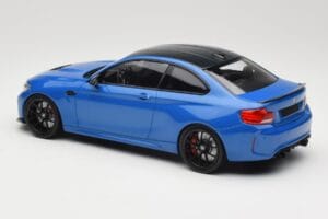BMW M2 CS F87 ブルーメタリック ブラックホイール Minichamps 1:18 155021022 メタル - 画像 4/6