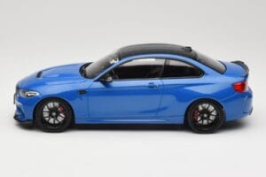 BMW M2 CS F87 ブルーメタリック ブラックホイール Minichamps 1:18 155021022 メタル - 画像 5/6