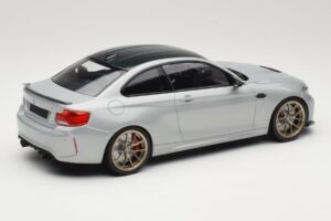 BMW M2 CS F87 シルバー ゴールドホイール Minichamps 1:18 155021028 メタル - 画像 2/6