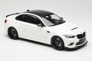 BMW M2 CS F87 ホワイト ブラックホイール Minichamps 1:18 155021025 メタル - 画像 4/6